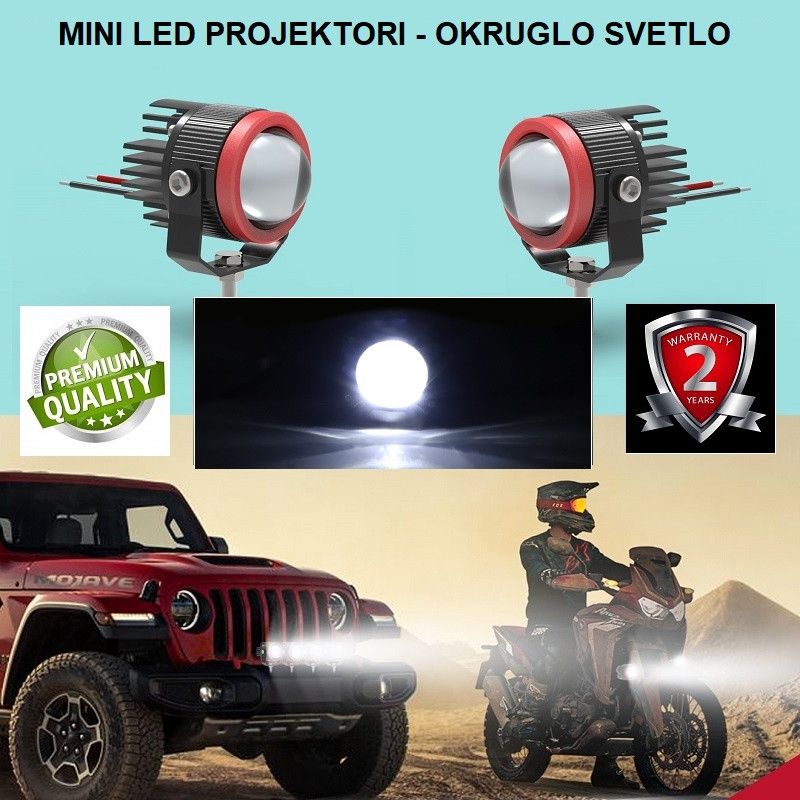 MINI MOTO LED PROJEKTORI (LED CHIP UGRADJEN) Beograd Zemun